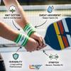Super Fly Goods  Premium Pickleball Gifts & Accessories for Men & Women | Wrist Sweat Bands & Headband | Sweat Band Set (Pickleball Wristband Set) view 3