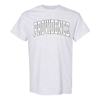 AS1364 - Providence Friars Mega Arch T Shirt - 3X-Large - Ash