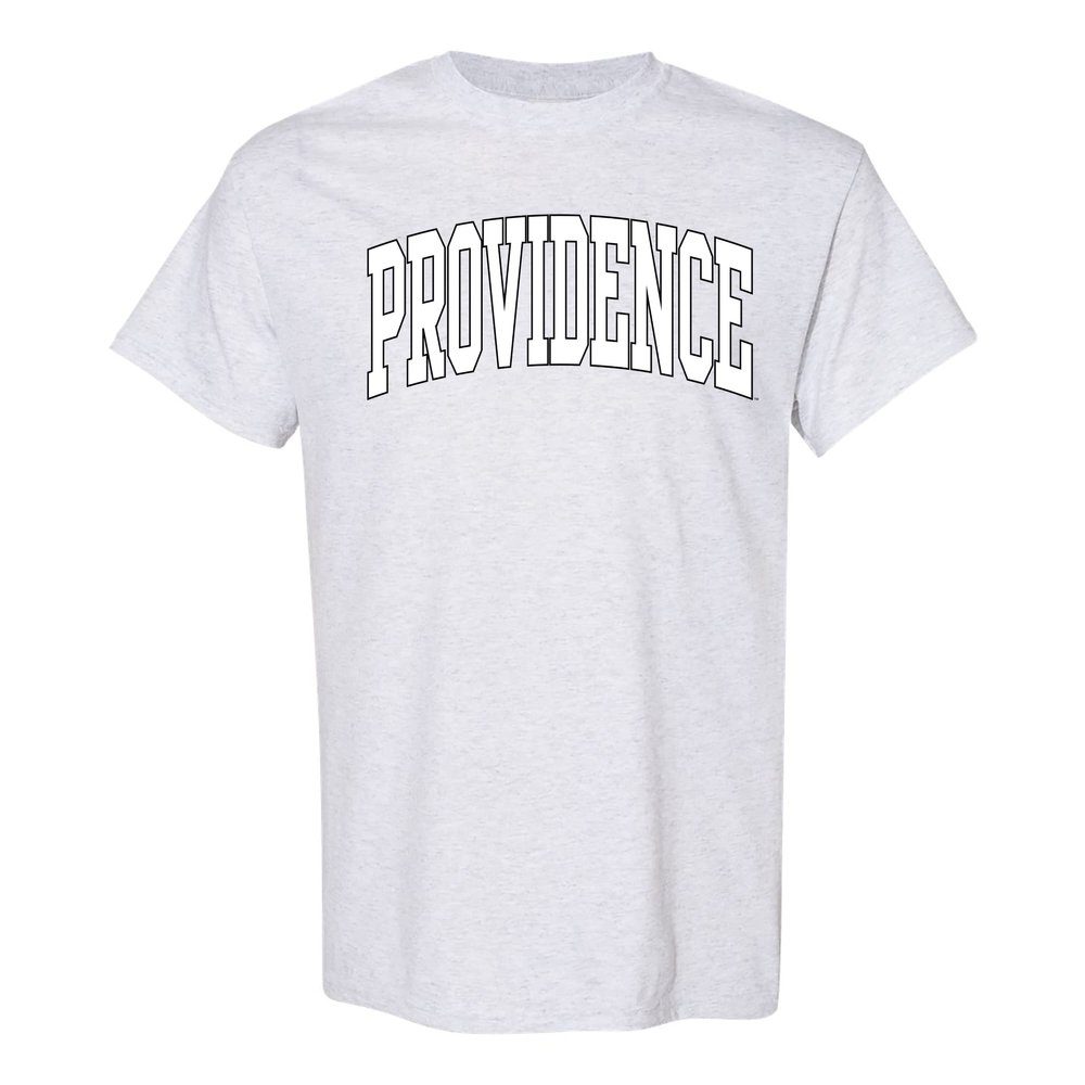 AS1364 - Providence Friars Mega Arch T Shirt - 3X-Large - Ash