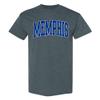 AS1364 - Memphis Tigers Mega Arch T Shirt - 2X-Large - Dark Heather view 1