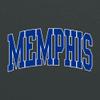 AS1364 - Memphis Tigers Mega Arch T Shirt - 2X-Large - Dark Heather view 2
