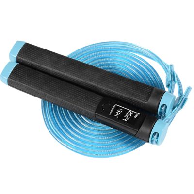 FRAHS Skipping Rope for Workout, Tangle-Free Speed Jumping Rope Fitness Jump Ropes for Aerobic Exercise Like Speed Training, Extreme Jumping, Endurance Training and Fitness Gym (Color : Blue)