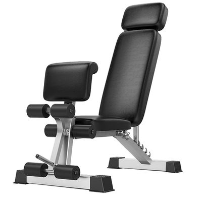 Weight Bench Adjustable Dumbbells Bench Multi-Purpose Foldable Bench Exercise Workout Bench For Full Body Workout (Color : Black, Size : 31 * 117cm)