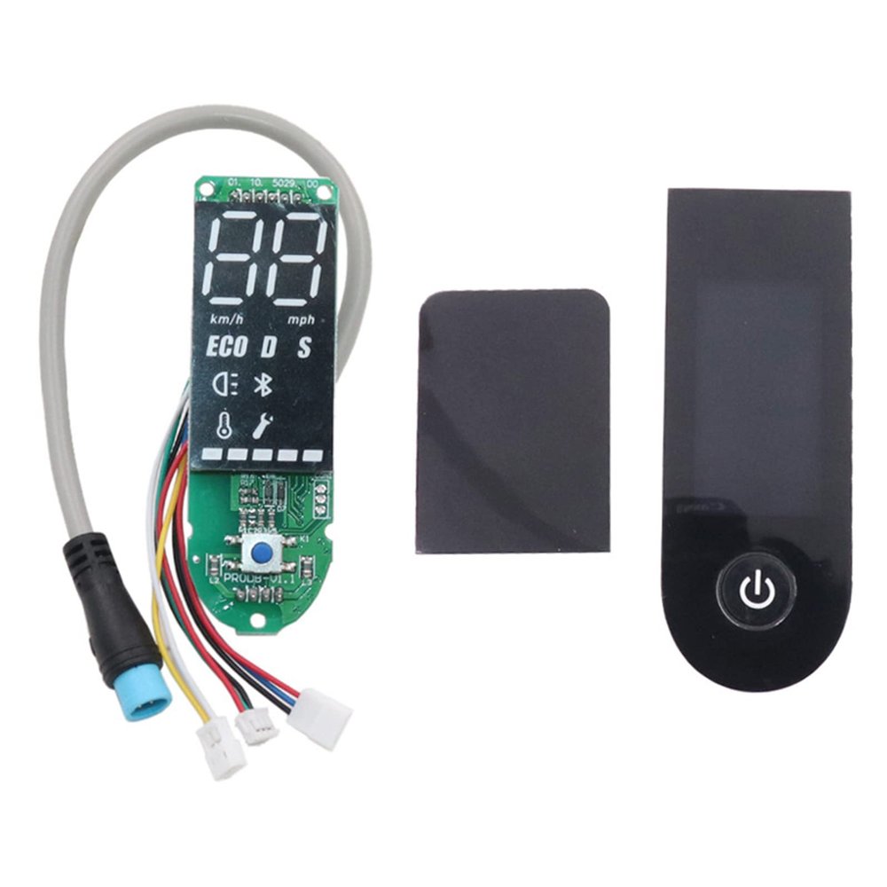 Felixstory Scooter Dashboard Fit for Xiaomi M365 Pro Electric Scooter Circuit Board Contain Waterproof Screen Cover Parts Accessories