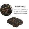 Camo Netting, Bulk Roll Camouflage Netting German Flecktarn 5 x 20 ft, Military Hunting Mesh Nets Free Cutting for Hunting Blind Sunshade Shooting Theme Party Decoration view 3
