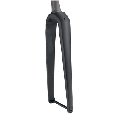 HSQMA Carbon Fiber Rigid Fork 1-1/2'' Tapered Disc Brake Front Fork 12x100mm Thru Axle Bicycle Fork for 700c Road Bike 26'' 27.5'' 29''