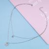 Andelaisi Vintage Crystal Butterfly Necklace Layered Butterfly Pendant Necklace Chain Cubic Zirconia Butterfly Necklace Trendy Butterfly necklace Christmas New Year Jewelry For Women view 4