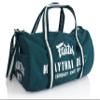 Fairtex BAG9 Retro Style Barrel Bag Thai Boxing Heavy Gym Bag Myay Thai MMA (Green) view 2