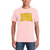 AS1364 - Iowa Hawkeyes Mega Arch T Shirt - Large - Light Pink view 4