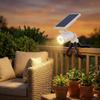 DrawGreen Outdoor Solar Motion Sensor Security Flood Spotlights view 2