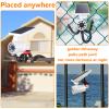 DrawGreen Outdoor Solar Motion Sensor Security Flood Spotlights view 4