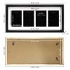 20" Medal Display Frame, Black Medal Display Case for 4 Medals, 3D Medal Shadow Box for Runners Marathon Triathlon Soccer Gymnastics All Sports Medals Award Insignia - Large view 2
