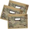 DUOLUDA 3-Pack Handgun Case,Soft Pistol Rug Case Tactical Handgun Storage Pouch with for Hunting Shooting Range Sports 4 of ID Patches Included (Multicam) view 1