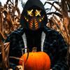 Guayma Halloween Scary Led Mask Light Up Demon Oni Cyberpunk Half Face Masks For Men/Women Costume Cosplay Party view 2