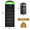 Sleeping Bag for Adults Kids Camping, 4 Season Warm Weather Waterproof Lightweight Sleeping Bag, Great for Outdoor Camping, Backpacking & Hiking view 2