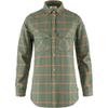 Fjallraven F84134614-242L Ovik Twill Shirt LS W Patina Green-Desert Brown L view 1