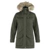 Fjllrven Nuuk Parka Women's Synthetic Insulated Jacket - Deep Forest, L view 1