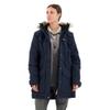 Fjllrven Nuuk Parka Women's Synthetic Insulated Jacket - Dark Navy, L view 1