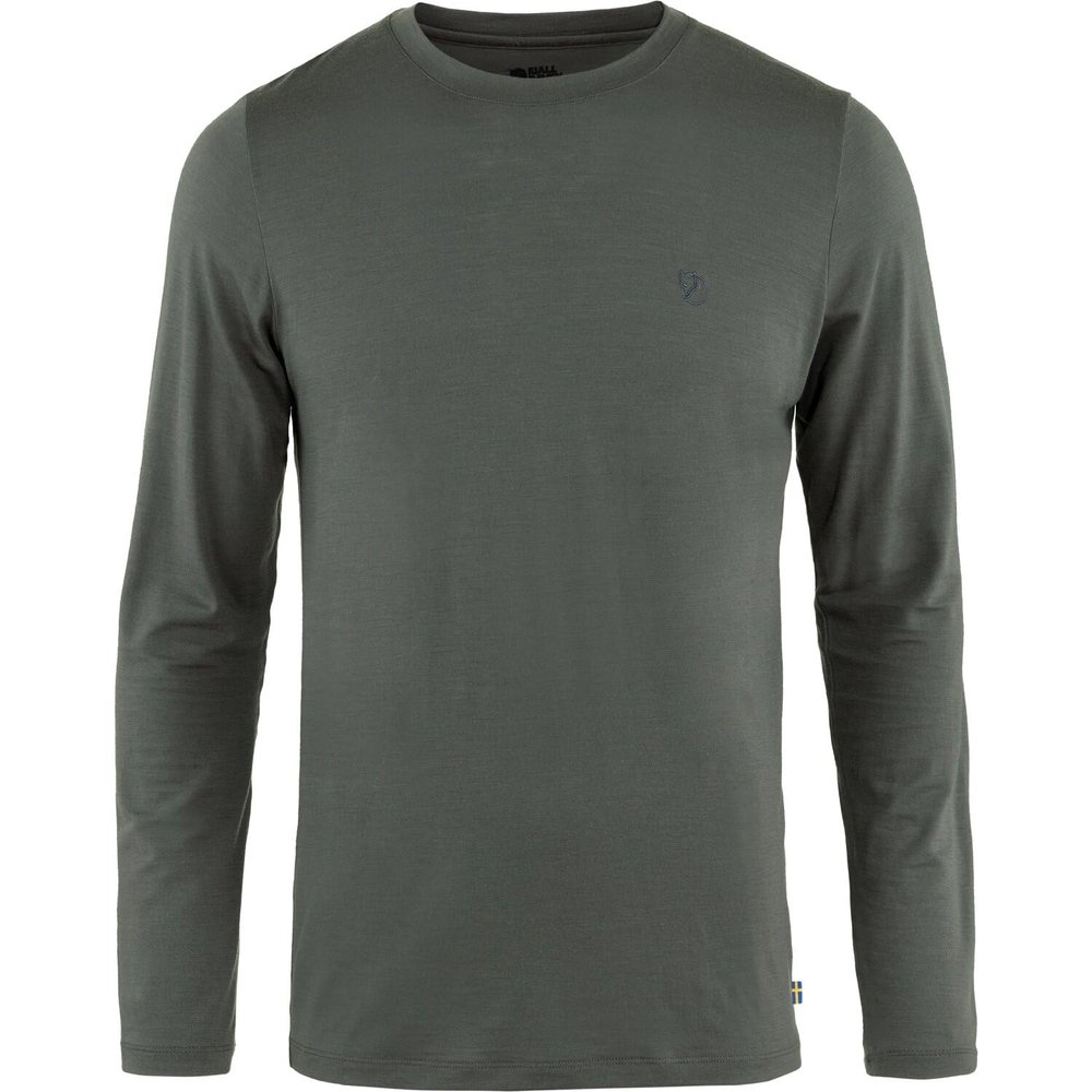 Fjallraven F87194050XXL Abisko Wool LS M Basalt XXL