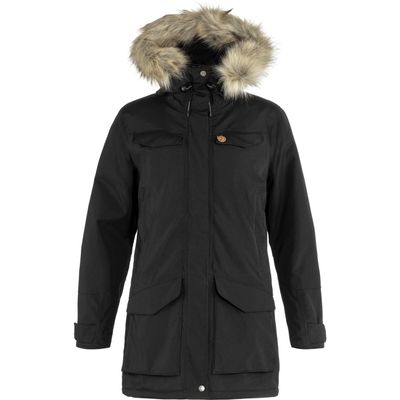 Fjllrven Nuuk Parka Women's Synthetic Insulated Jacket - Black, XL