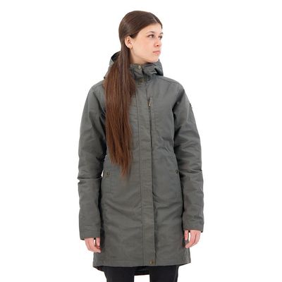 Fjllrven Kiruna Padded Parka Women's Synthetic Insulated Jacket - Basalt, S