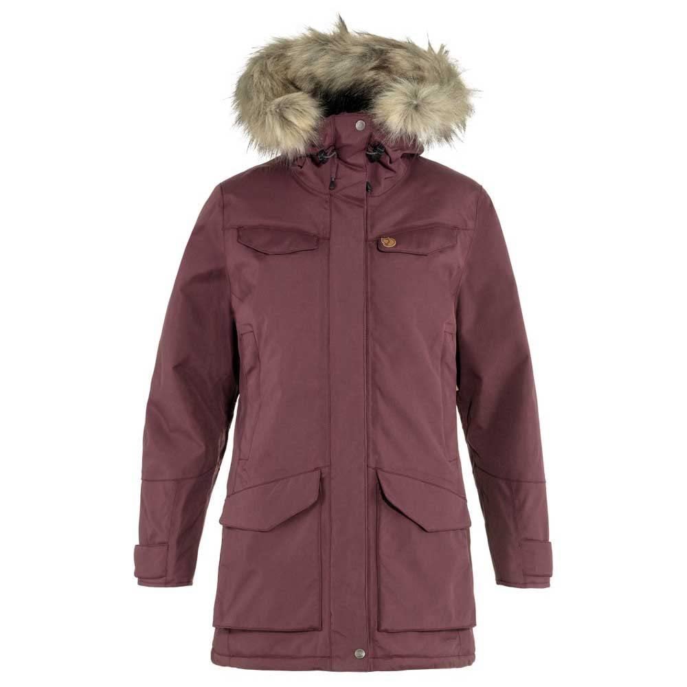 Fjllrven Nuuk Parka Women's Synthetic Insulated Jacket - Port, XL
