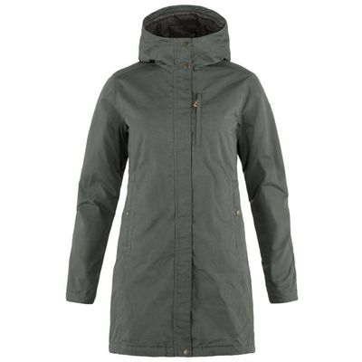 Fjllrven Kiruna Padded Parka Women's Synthetic Insulated Jacket - Basalt, L