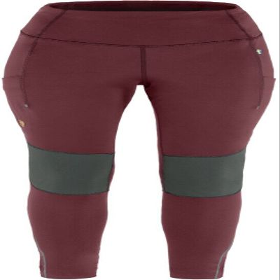 Fjallraven F84790357-048XS Abisko Varm Trekking Tights W Port-Iron Grey XS