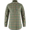 Fjallraven F84134614-242M Ovik Twill Shirt LS W Patina Green-Desert Brown M view 1