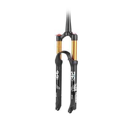 Jejy Straight/Tapered Steerer 1-1/8" MTB 27.5inch 29inch Air Forks, Shock Absorber Disc Brake Mountain Bike Front Fork (Color : Tapered Manual Lockout, Size : 29inch)