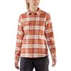 Fjallraven F89832241-242M Ovik Heavy Flannel Shirt W Peach Sand-Desert Brown M view 1