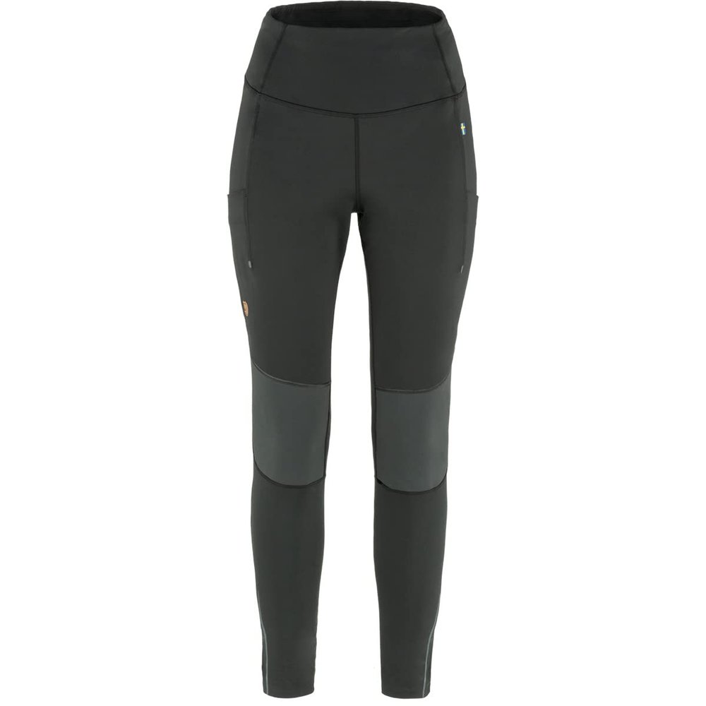 Fjallraven F84790550-048XL Abisko Varm Trekking Tights W Black-Iron Grey XL