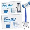 Poesie 3 Boxes 125 Packets Liquid Waste Gel for Portable Toilet Porta Potty Eco Absorbent Gel for Outdoor Recreation view 1