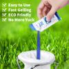 Poesie 3 Boxes 125 Packets Liquid Waste Gel for Portable Toilet Porta Potty Eco Absorbent Gel for Outdoor Recreation view 2