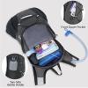 Lightweight Hydration Backpack, Running Backpack with 2L Water Bladder, Hydro Water Daypack for Cycling Hiking Rave for Men Women view 4
