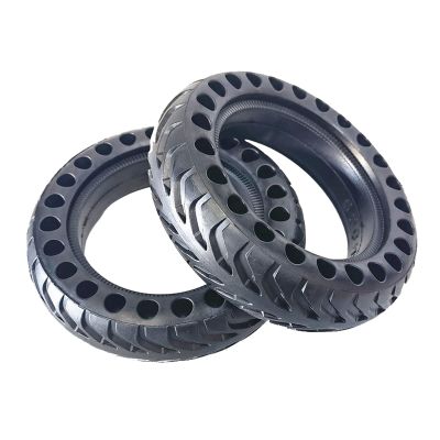 XYXHEII Durable Rubber Electric Scooter Wheel Tire, Solid Honeycomb Tyres, 8 Inch Front/Rear Tire Wheel Replacement, Scooter Tubeless Tire 200x50 (2 PCS)