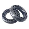 XYXHEII Durable Rubber Electric Scooter Wheel Tire, Solid Honeycomb Tyres, 8 Inch Front/Rear Tire Wheel Replacement, Scooter Tubeless Tire 200x50 (2 PCS) view 1