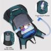 Lightweight Hydration Backpack, Running Backpack with 2L Water Bladder, Hydro Water Daypack for Cycling Hiking Rave for Men Women view 4