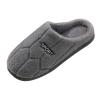 Flop Slippers Slippers Soft House Men Shoes Flip Warm Womens for Womens Plush Men's Slipper Men's Slippers Memory Foam Grey view 4