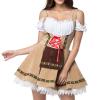 Oktoberfest Costumes Women German Dirndl Drindles Dresses German Bavarian Dress for Halloween Carnival view 3