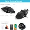 AaiLucky Bike Repair Tool Kit with Mini Bicycle Pump, Bicycle Saddle Bag with Tail Light, 16-in-1 Bike Multitool, Bicycle Tire Repair Kit for Road MTB Bikes, Large Capacity Bike Set Pack Bag view 2