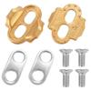 Bike Cleats Bicycle Cleats Pedal Cleats Compatible Cleats Cleat Set Mountain Bike Cleats for Indoor Cycling and Outdoor Road Cycling Designed for Women and Men Clipless Spinning and Cycle Shoes view 1