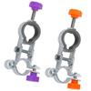 2Pack Fishing Chair Clamp Umbrella Mount Clip Beach Ourdoor Fishing Chair Umbrella Holder Adjustable Clamp Fixed Beach Fishing Chair Clamp Stand Bracket Support for Outdoor Fishing Camping view 1