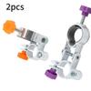2Pack Fishing Chair Clamp Umbrella Mount Clip Beach Ourdoor Fishing Chair Umbrella Holder Adjustable Clamp Fixed Beach Fishing Chair Clamp Stand Bracket Support for Outdoor Fishing Camping view 4