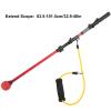 Alvinlite Golf Folding Swing Trainer Aid Adjustable, Portable Golf Training Aid to Improve Hinge, Forearm Rotation, Shoulder Turn  Lightweight, Durable Golf Trainer with Ergonomic Grip (Red) Golf view 2