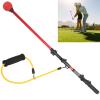 Alvinlite Golf Folding Swing Trainer Aid Adjustable, Portable Golf Training Aid to Improve Hinge, Forearm Rotation, Shoulder Turn  Lightweight, Durable Golf Trainer with Ergonomic Grip (Red) Golf view 3