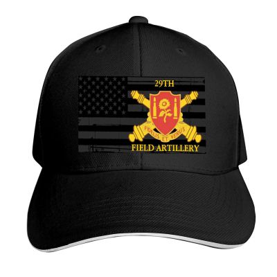 29th Field Artillery Baseball Cap Sandwich Caps Adjustable Dad Hat Casquette Cap Black