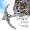 Alvinlite Grappling Hook, Gravity Rock 4-Claw Folding Stainless Steel Claws Anchor Tool for Outdoor Survival, Camping, Hiking, Tree &Mountain Climbing view 2
