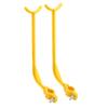Alvinlite Golf Swing Training Aid Wrist Hinge Trainer or Beginner and Kid to Forming The Correct Muscle Memory (Yellow) Golf view 1