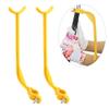 Alvinlite Golf Swing Training Aid Wrist Hinge Trainer or Beginner and Kid to Forming The Correct Muscle Memory (Yellow) Golf view 2